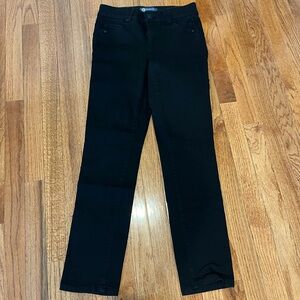 Democracy black ‘ab’ solution jeans in size 0P, new without tags